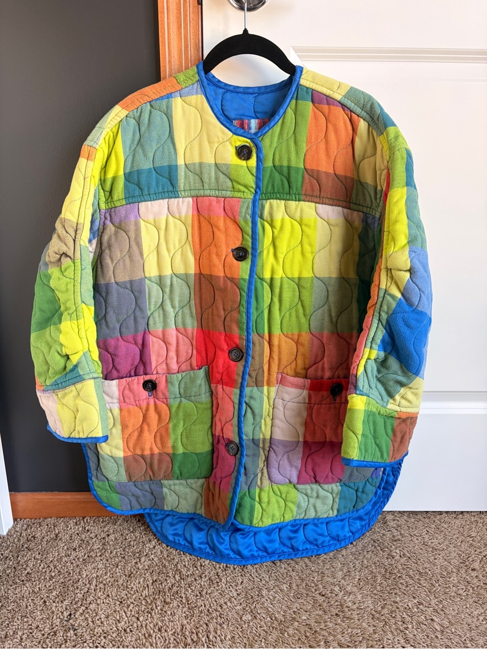 Urban Outfitters Kids Multicolor Patchwork Quilted Jacket